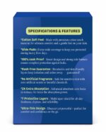 LovFiora Premium Night Pads XXL 320mm (30 Count) – 3X Faster Deep Absorption Technology | Extra Long for Heavy Flow & Leak-Free Sleep - Image 4